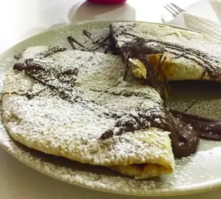 Piadina con nutella