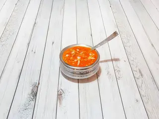 Gamba Masala + arroz basmati