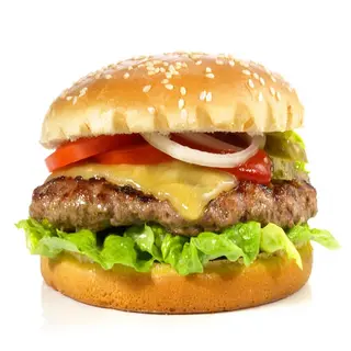 Hamburguesa Con Queso