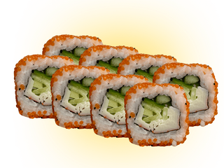 Kalifornia krab z kawiorze