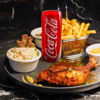 Super Menu Quart de poulet grillé- Quarter Chicken 