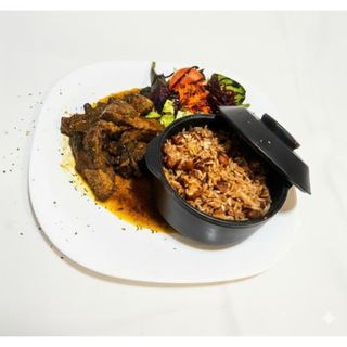 Menú De Costillas De Cerdo