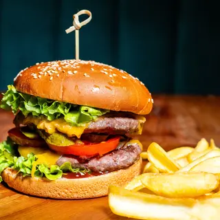 Meniu Dublu Cheeseburger 