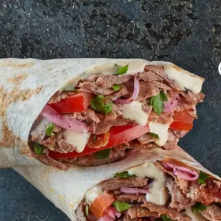 Grand Chawarma viande saj + frites