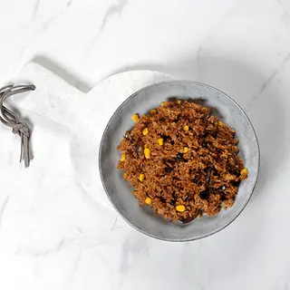 Arroz con setas