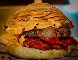 Hamburguesa La Rubia