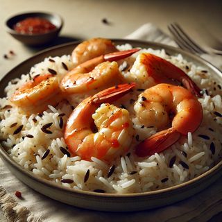 ბრინჯი კრევეტებით