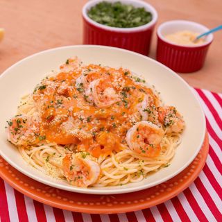 Espaguete Com Camarão 