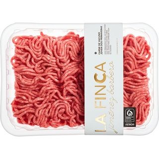 LA FINCA PREPARADO DE CARNE PICADA BURGER MEAT DE VACUNO JOVEN PESO APROXIMADO BANDEJA 600 G