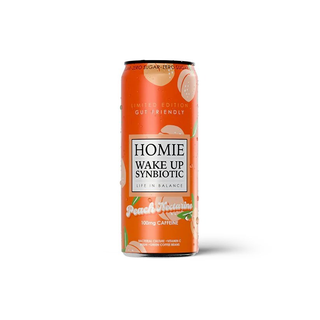Homie Wake Up Synbiotic Peach Nectarine 33 cl