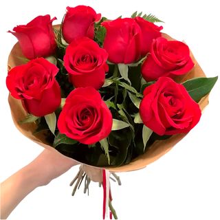 Bouquet 9 Rosas Vermelhas