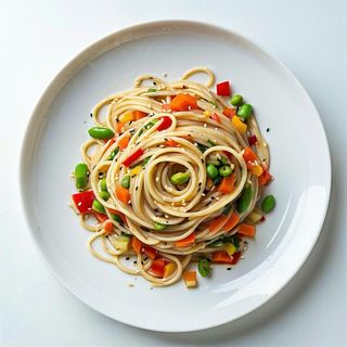 216.-Yasai spagetti di