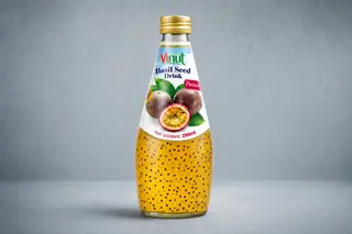 Napój Passion Fruit z nasionami bazylii 290ml