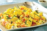 œufs brouillés au saumon fumé