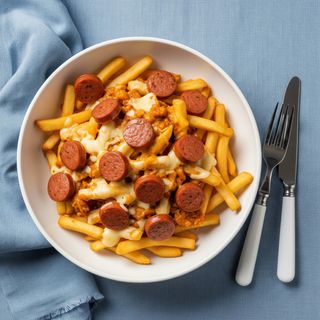 Cheese Fries Merguez