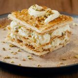 El mejor mil hojas de pistacho