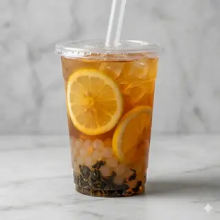 Tea limone al tè oolong