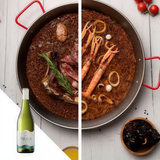 Paella para Cuatro (+1 Vino)