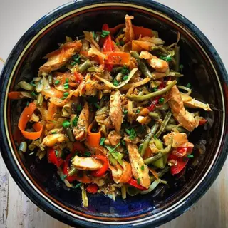 Wok POULET 