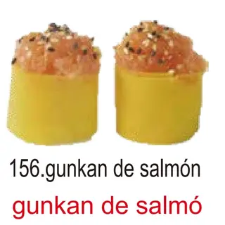 156.gunkan de salmon 2u
