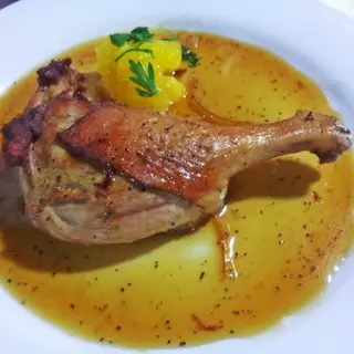 Pato con Salsa de Naranja