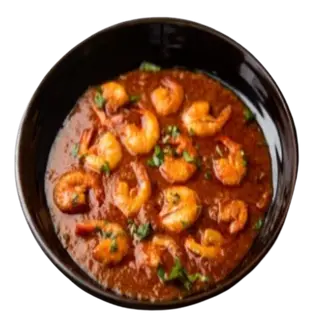 gambas con salsa picante