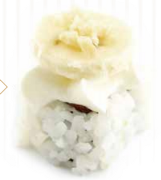 Uramaki platano 8pzs.