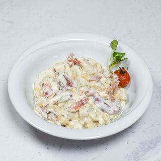 Njoki s pršutom i sirom