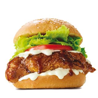 Sticky BBQ Chicken Burger