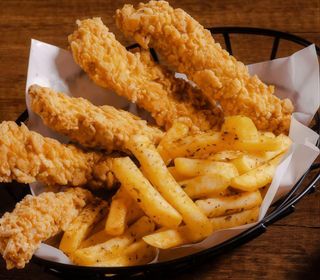 Lágrimas De Pollo Crujiente