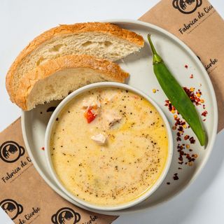 Ciorbă de pui a la grec