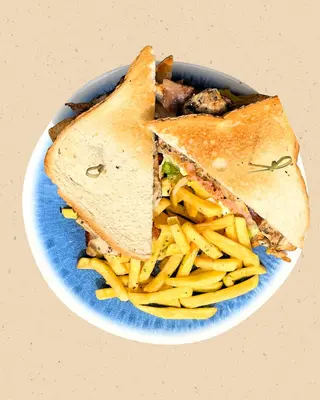 Sándwich club (XL)
