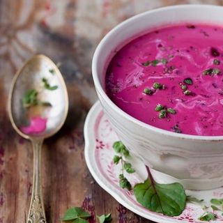 Crema de Remolacha, Zanahoria y Jengibre.