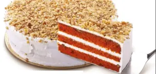 Tarta De Zanahoria Con Crema Y Nueces