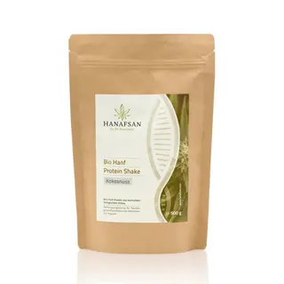 Shake Proteic - Cocos Din Cânepă Organic - 500 G Hanafsan