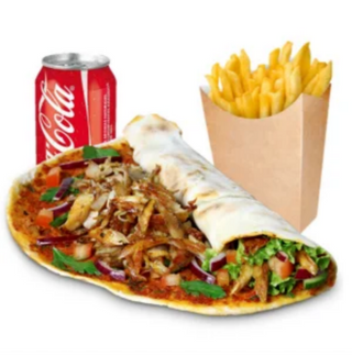 Menú lahmacun (30 cm.)