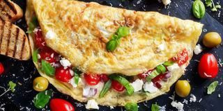 Plat Omelette