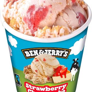Helado Ben & Jerry's strawberry cheesecake 100 ml