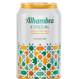 Cerveza Alhambra Especial Lata 33cl. 
