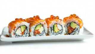 Uramaki salmone