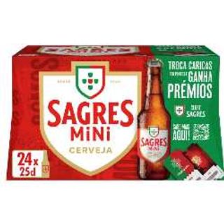 24x Mini Sagres 25cl (5,0% Vol.)