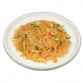 27. Fideos de Arroz con Gamba