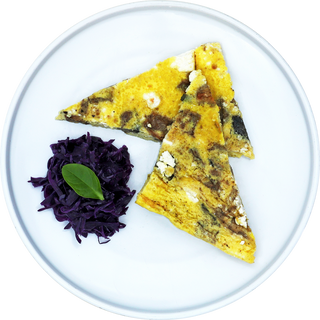 Frittata con Melanzane e Formaggio | 200 g