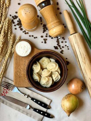 Пельмені з куркою та сиром (200/30г)