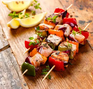 Brochettes Mixte De Poisson
