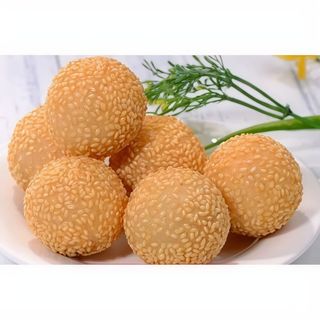 Bola De Arroz Con Sésamo Frito