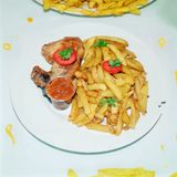 Frites Poulets Frits