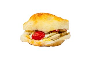 Focaccina vegetariana