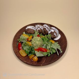 Polpette di manzo e legumi