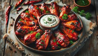 Aripioare de pui picante